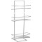 BK006 3 Katlı Duş Rafı Sabunluk, Krom