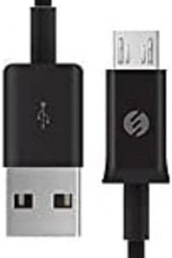 SMG-145 2A Micro Usb Siyah Data + Şarj Kablosu