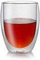 Çift Cidarlı İki Katmanlı Çift Camlı Bardak, Kupa - Cappucino Latte Kahve Bardağı - Borosilikat Cam - Yalıtımlı, 350 ml