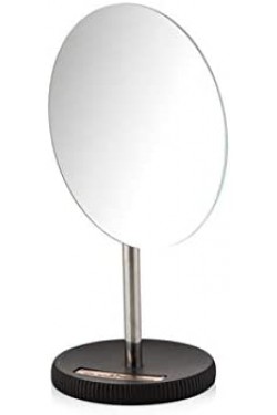 Brown Striped Mirror