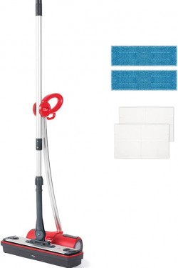 Moppy Red Wireless Dampfreiniger Mop