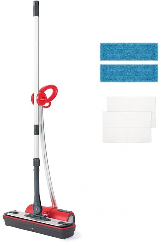 Moppy Red Wireless Dampfreiniger Mop Moppy Red Wireless Dampfreiniger Mop