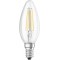 4058075436589 Led Klasik Mum Filaman Sarı Işık 470 Lümen E14 Duy Ampul
