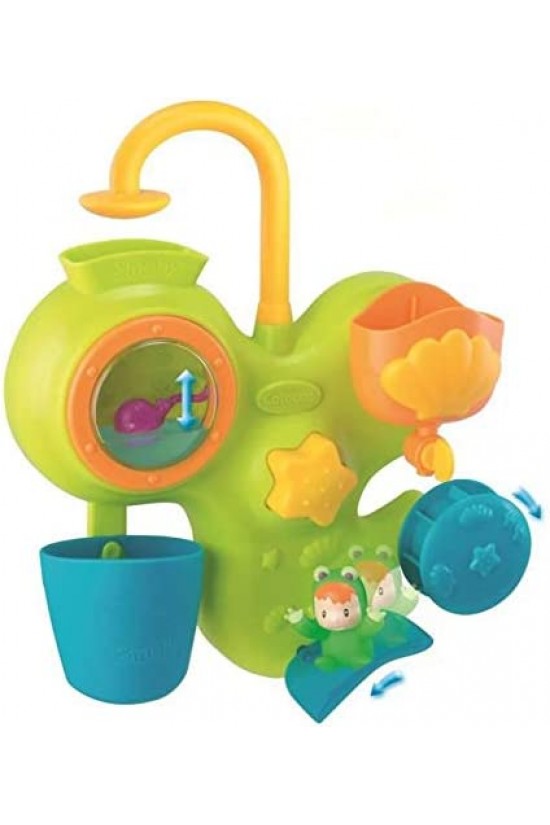 , 211421, Cotoons Küvet Eğlencesi, Kaydırak, Duş, Akvaryum ve Su Çarkı, Cotoons Tub Fun