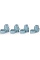 4lü Yeşil Baykuşlu Mumluk, 11cm 4lü Yeşil Baykuşlu Mumluk, 11cm