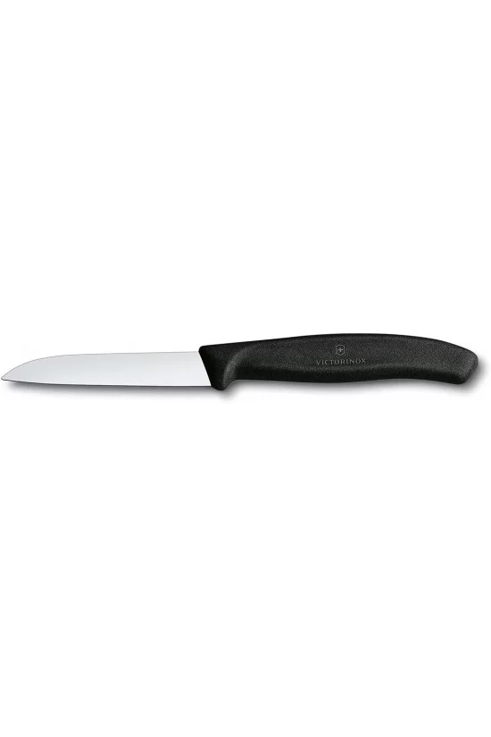 6.7403 Couteau d'office droit classique 8 cm, noir 6.7403 Couteau d'office droit classique 8 cm, noir