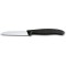 6.7403 Couteau d'office droit classique 8 cm, noir