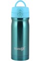 ix Steel Thermoskanne mit Icli 350 ml Pastellblau ix Steel Thermoskanne mit Icli 350 ml Pastellblau