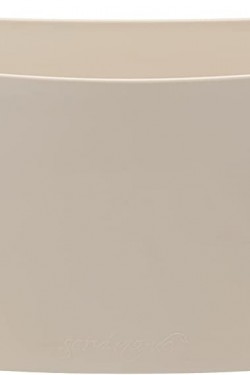KY04 Kayık Aranjman Saksı Dekoratif Saksı, Kirli Beyaz, 44.5cm, 7.5 Litre