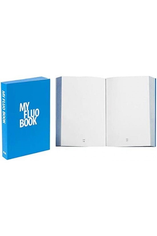 Nava My330B My Fluo A6 Defter Mavi Çizgisiz