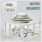 Cabinet Organizer Plate Glass Rack Metal