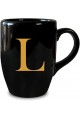 VIVAS L Buchstabe Schwarz Tasse Tasse Kaffeetasse Tasse Kaffeetasse VIVAS L Buchstabe Schwarz Tasse Tasse Kaffeetasse Tasse Kaffeetasse