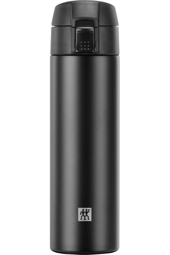 THERMOTERMO MATARA, 450 ML | 7 SAAT SICAK 12 SAAT SOĞUK | PASLANMAZ ÇELİK | SİYAH THERMOTERMO MATARA, 450 ML | 7 SAAT SICAK 12 SAAT SOĞUK | PASLANMAZ ÇELİK | SİYAH