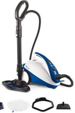 Vaporetto Smart 40 Mop 3,5 Bar Basınçlı Buharlı Temizleyici, 1.6 L Kapasite, Mavi-Beyaz