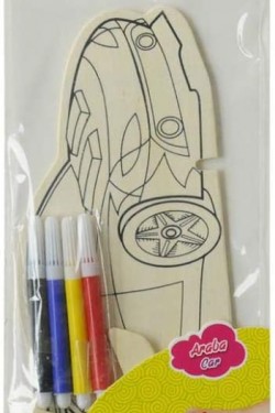 Wooden Car Painting