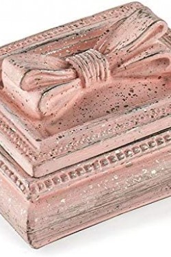 Pembe Kurdeleli Mücevher Kutusu, 7x5