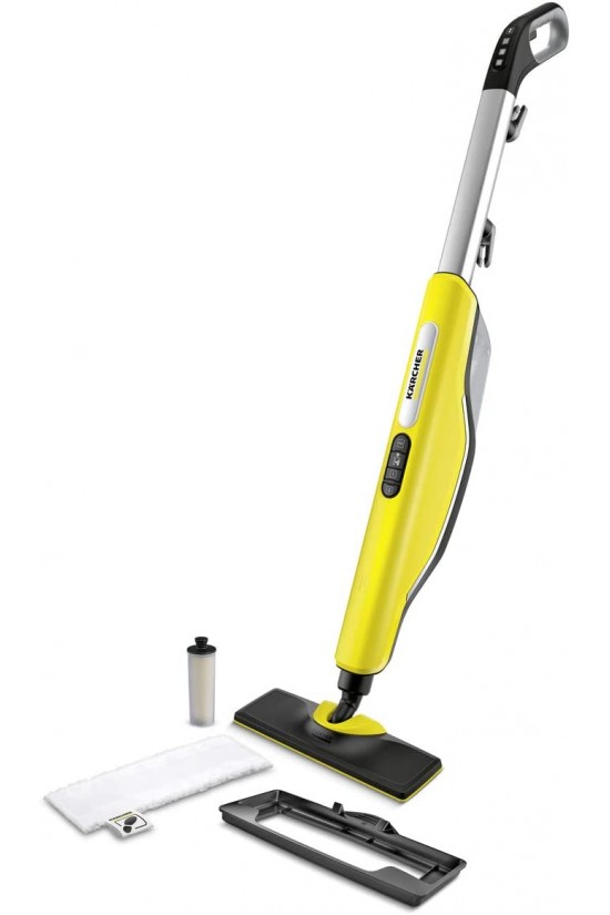 buharlı paspas SC 3 Upright EasyFix (tank dolumu başına yüzey performansı, yaklaşık 60 m2, 3 kademeli buhar miktarı ayarı, fiber zemin bezi Velcro buharlı paspas SC 3 Upright EasyFix (tank dolumu başına yüzey performansı, yaklaşık 60 m2, 3 kademeli buhar miktarı ayarı, fiber zemin bezi Velcro