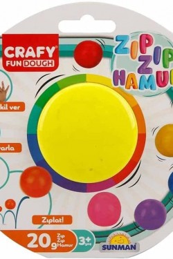 Crafy Zıp Zıp Oyun Hamuru 20 Gr.