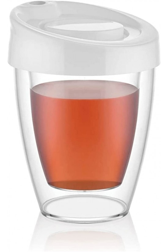 El Yakmaz Bardak Çift Katman Kapaklı Kahve Espresso Bardağı 380 ML El Yakmaz Bardak Çift Katman Kapaklı Kahve Espresso Bardağı 380 ML