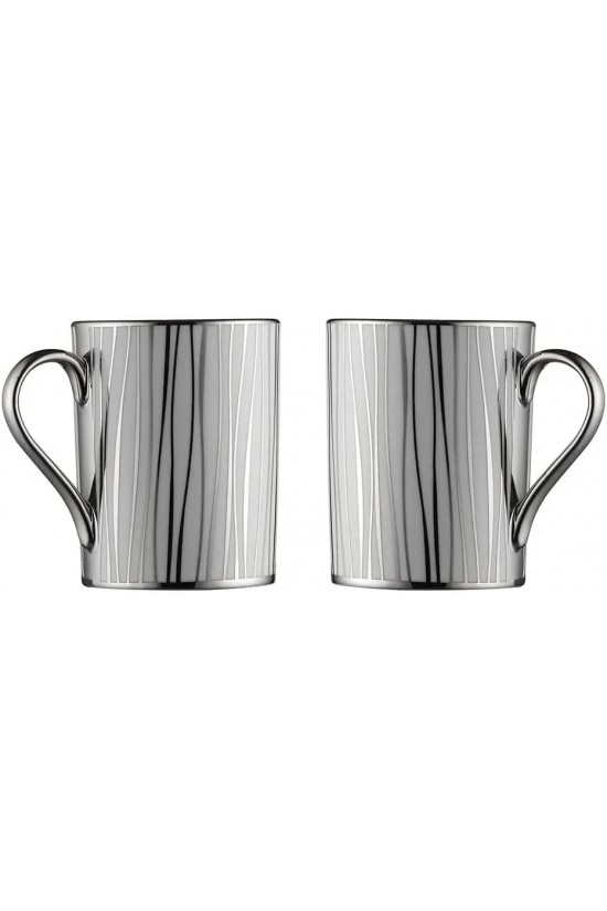 Forest 2'li Mug Bardak Platin 10925, 260 ml Forest 2'li Mug Bardak Platin 10925, 260 ml