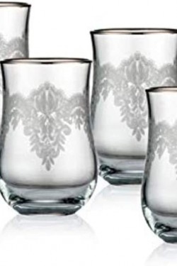 Jasmin Platinum Water Glass
