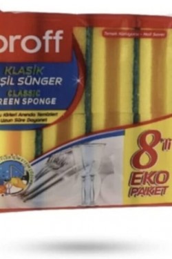 Bulaşık Süngeri 8’li