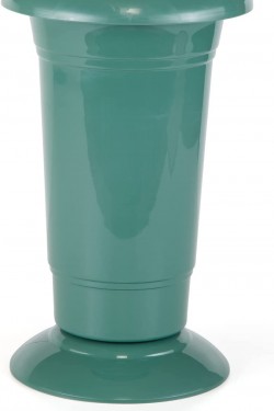 V002 Silindir Kesme Çiçek Vazosu Set 5,5 Litre 22,5 Cm, Yeşil