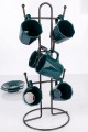 Black Cup Hanger 6 Pcs - M6 Black Cup Hanger 6 Pcs - M6