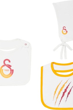 GSSTORE 2'li Set Önlük Set + Şapka B221066, Beyaz, STD