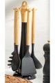 Woodland Siyah 6 Parça Servis S