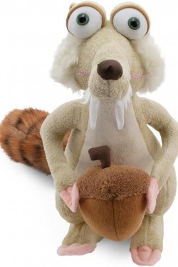 20531 Brinquedo de pelúcia da Era do Gelo, Scrat, 43 cm
