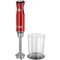 25230-56 Cam Blender,  Şerit,  Gösterge, İmpuls/Buz Kırma Fonksiyonu, 3 Hız Kademesi, 1,1 Ps Motor, 1,5 M Cam Kap, Paslanmaz Çelik/Kırmızı, Kırmızı