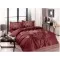 1000037481001 Florian Satin-Bettbezug-Set, Rot
