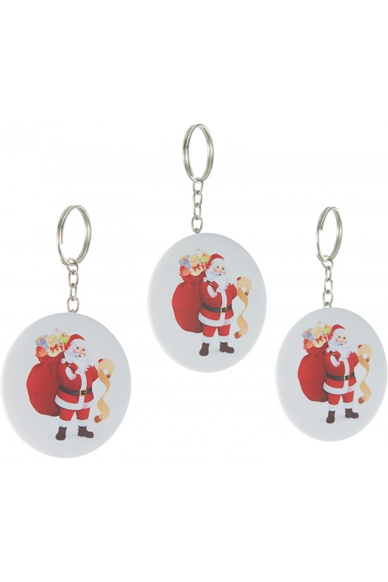 Parti Çocuk Noel Babalı Açacak Anahtarlık