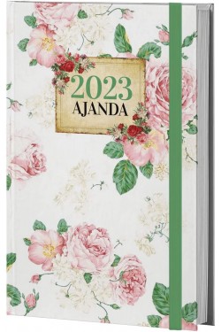 Japon Bahçesi 13,5x21cm 2023 Ajanda 128 Sayfa Ciltli
