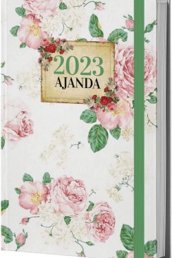 Japon Bahçesi 13,5x21cm 2023 Ajanda 128 Sayfa Ciltli