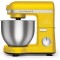 Mastermaid Chef Stand Mikser, Yoğurucu, 1500 W, Paslanmaz Çelik, 6 Hız, 3 Aparat, Pine Yellow