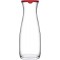 Bouteille avec bouchon en plastique rouge Amphora, 1180 cc