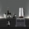Premium Series 4-Piece Black Inox Dowry S, Tea Maker, Toaster, Muk Robot, Turkish Coffee Maker