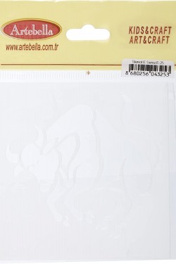 E-25 Estêncil 10x10 cm