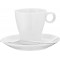Espressoglas, Weiß