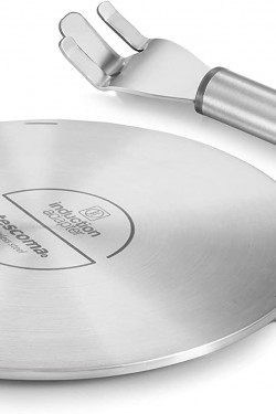 Grandchef Indüksiyonlu Ocak Adaptörü, Çapı 21 cm, Paslanmaz Çelik