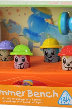 PlayGo P-Iy.Çekiç Oyunu Köstebek Avi Müzik/Işik
