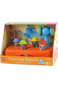 PlayGo P-Light Hammerspiel Maulwurfjagd Musik/Licht