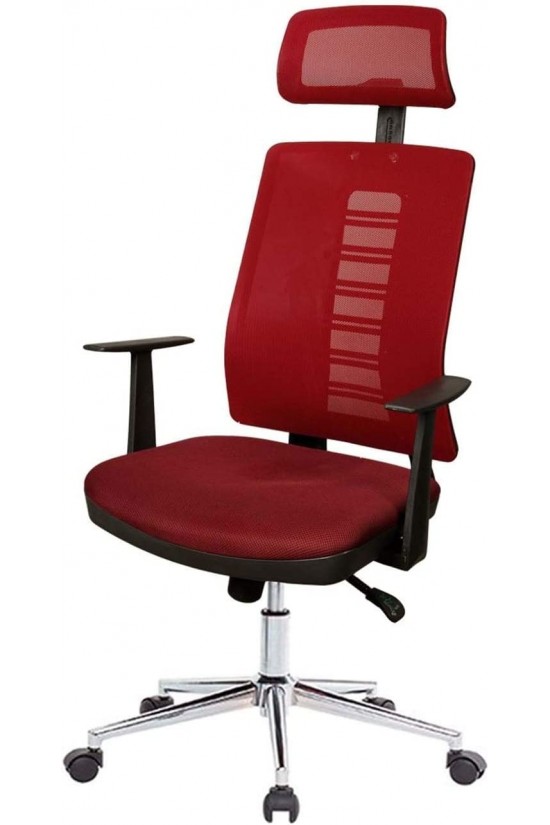 Lina Manager Chair - Claret Red Lina Manager Chair - Claret Red