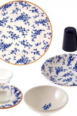 Bouquet 6 Kişilik 26 Parça Kahvaltı Takımı