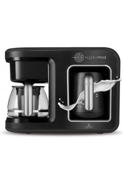 Hatır Plus Mod 5 in 1 Essential Kaffeemaschine Schwarz Chrom