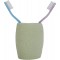 Toothpaste Container Green Honeycomb Patterned Polyresin