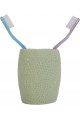 Toothpaste Container Green Honeycomb Patterned Polyresin Toothpaste Container Green Honeycomb Patterned Polyresin