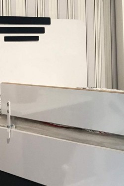 Wooden Bed Barrier 120x45